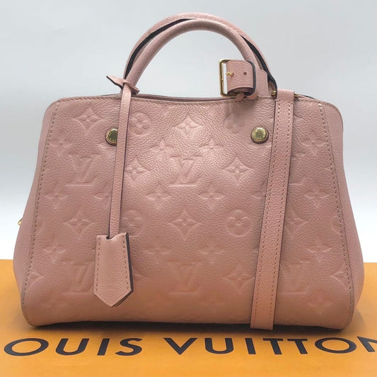 Louis Vuitton
Montaigne leather handbag
Very good condition
Pink, Leather